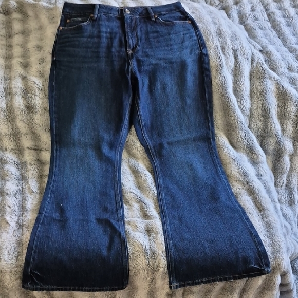 goldie blues Denim - Goldie Blues 🖤 Women's Blue Flared Jeans (603)